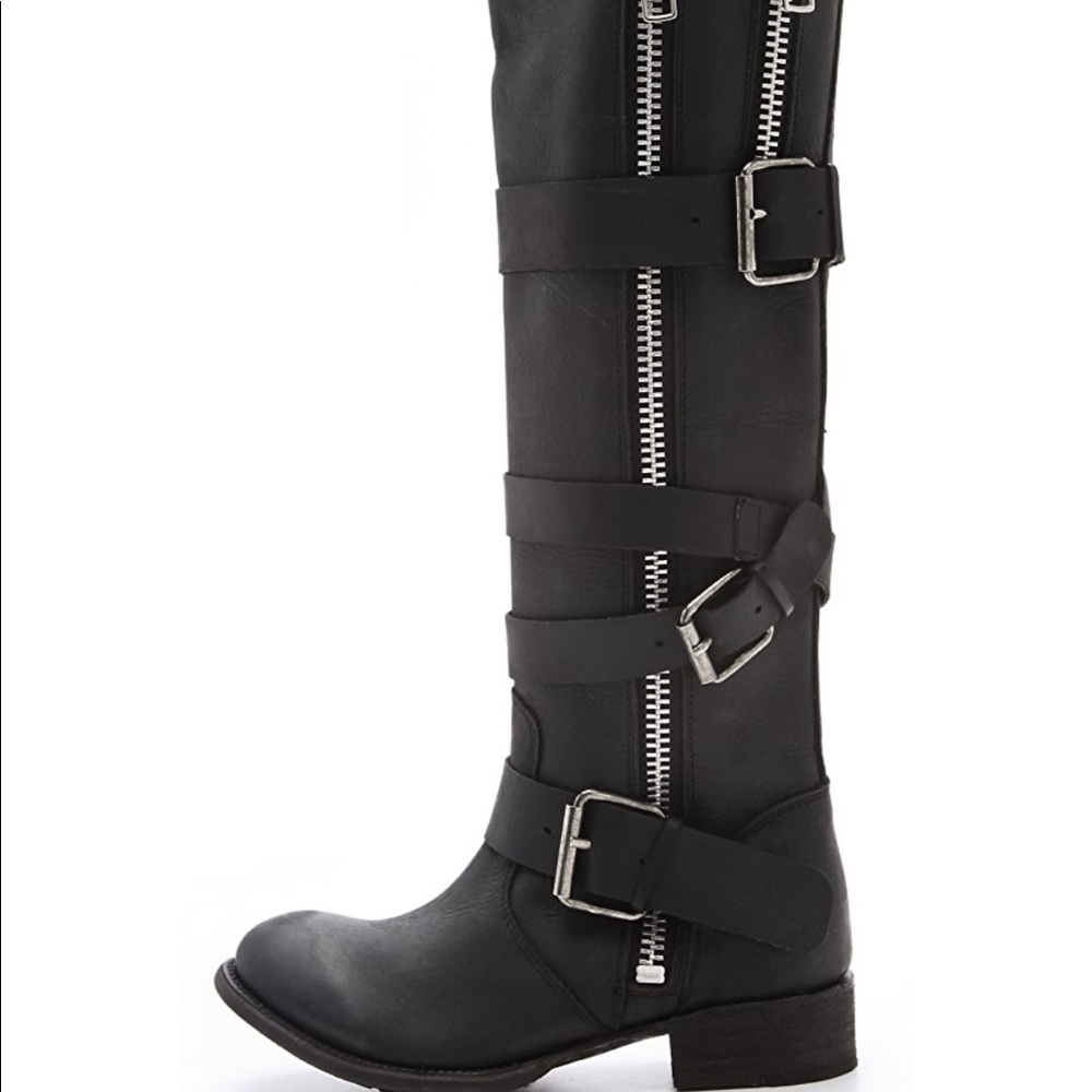 Dolce Vita Marlo Distressed Leather Boots 9.5